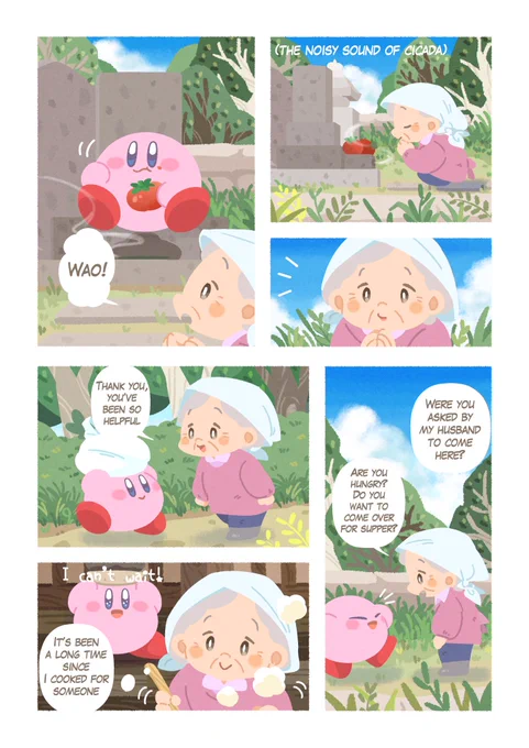 Obon with Kirby 🍅

" Obon is an event in Japan to worship the spirits of ancestors " 