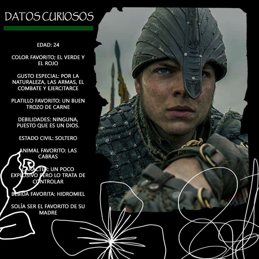 🏹;   𝐴𝑏𝑜𝑢𝑡 𝑚𝑒  
              "Juntos compartimos los azares de la guerra, la desolación de nuestros hogares, el derramamiento de sangre de nuestros hermanos, y los toques marciales de los clarines de victoria."  

#VIKINGSRP