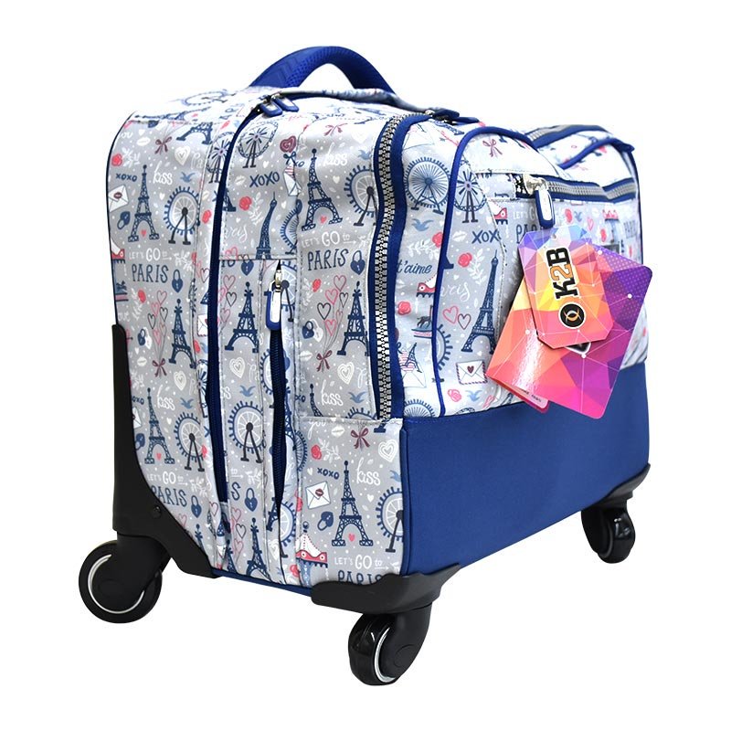 dlddubai's tweet photo. Trolley 4 Wheel Square Paris

Product Code: K2B0924
Ref. No.: K19-G4-TS
Brand: K2B
@dlddubai 
متوفر في فروع مكتبه دبي للتوزيع
https://t.co/e2rGs15loV
#backtoschool #bags #mybag #k2b #dubai #library #stationart 
#school #dubailibrary #trolleybag #backpack #lunchbag https://t.co/MKTalXvfT7