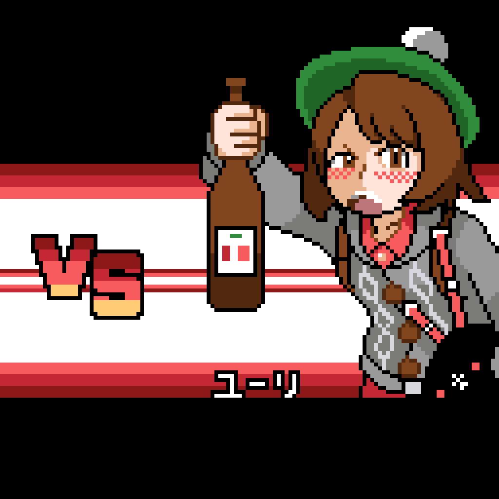 RelenaRudel's tweet photo. スコティッシュ女主人公ちゃん！
名前はユーリちゃんと言うらしい

この2次設定もっと流行れ〜流行れ〜
#ポケモン剣盾
#scottishpokemontrainer
#scottishtrainer
#pixelart https://t.co/ZZxS2cy4B5