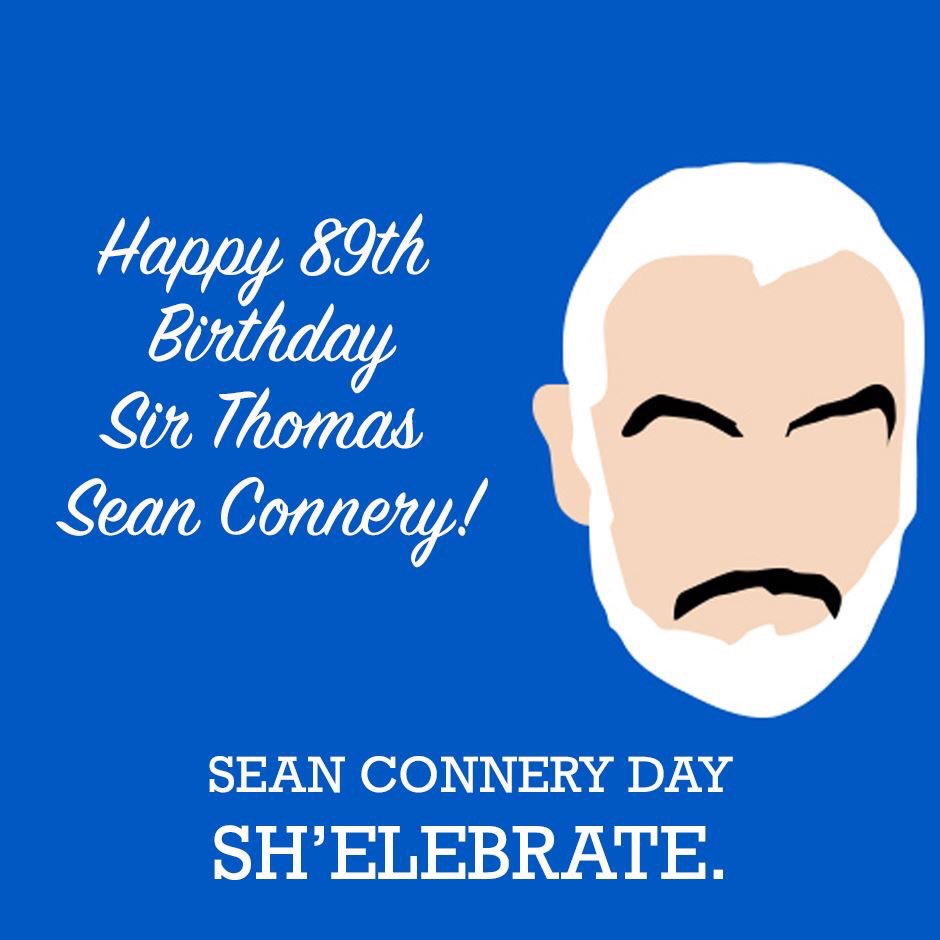 Happy Sean Connery Day everyone!! What movies are you watching today to celebrate? #SeanConneryDay