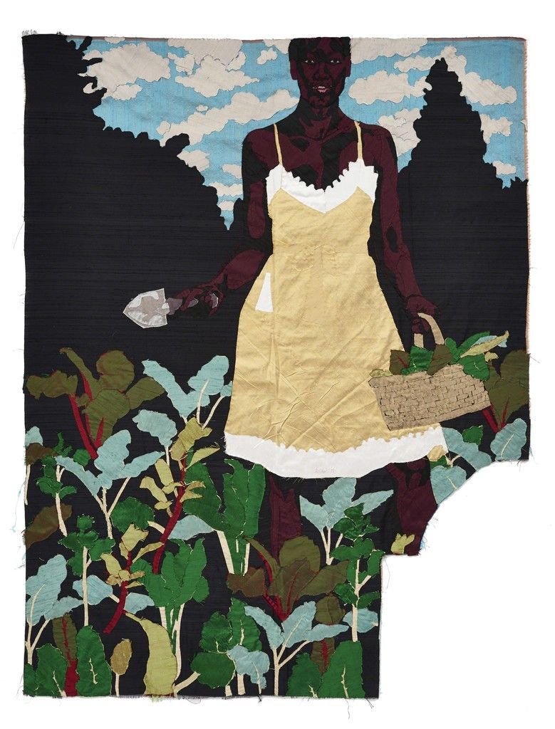 artistsofcolour's tweet photo. CONSTANT GARDENER, Billie Zangewa, 2014 https://t.co/zC4HYEQiLz