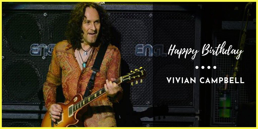 DNANETWORKSLIVE's tweet photo. Team @DNANETWORKSLIVE wishes the #music #Legend #VivianCampbell a very happy birthday.
#birthday #DefLeppard #Rock #Hardrock https://t.co/28Qkl3WkGJ