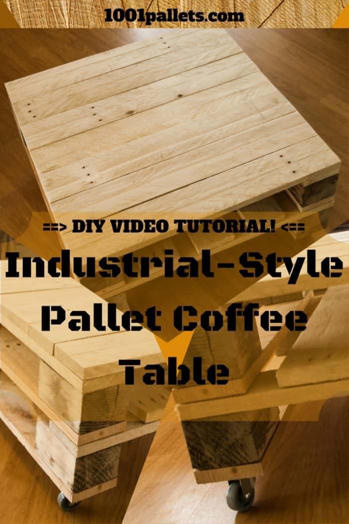 iRecyclart's tweet image. Diy Video Tutorial: Industrial-style Coffee Table : bit.ly/2MDzmOo - #DiyVideoTutorial #LivingRoom #RecyclingWoodPallets
