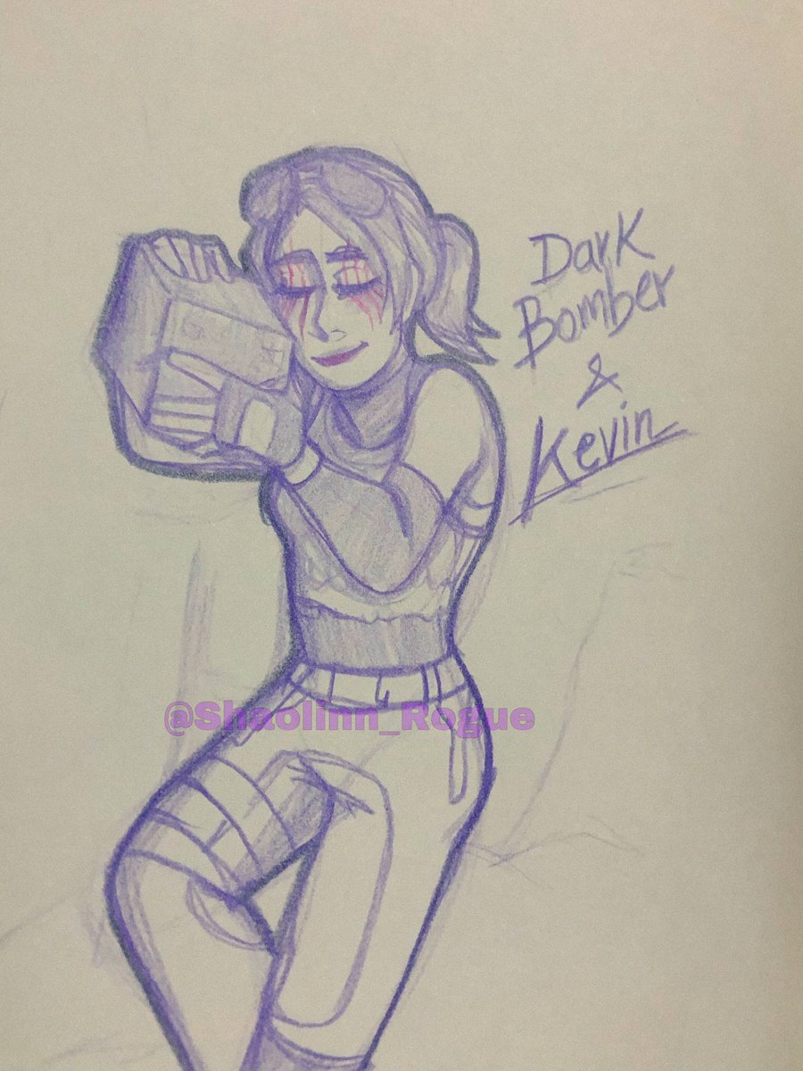 Shaolinn_Rogue's tweet photo. 🖤Dark bomber &amp; Kevin💜
#Fortnite #ForniteArt https://t.co/iCKywxDoHF