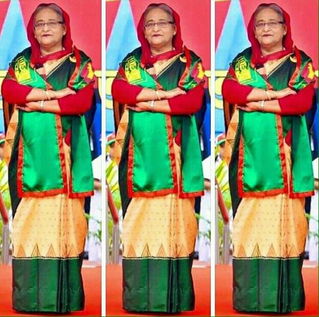 Our prime minister. She is a rule model  of our country 
I wish she live long.