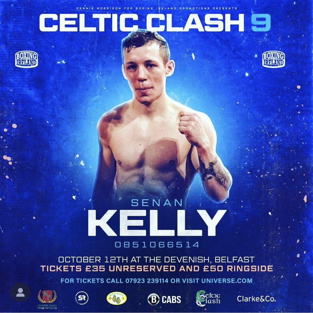 Going to be a good night in Belfast ☘️