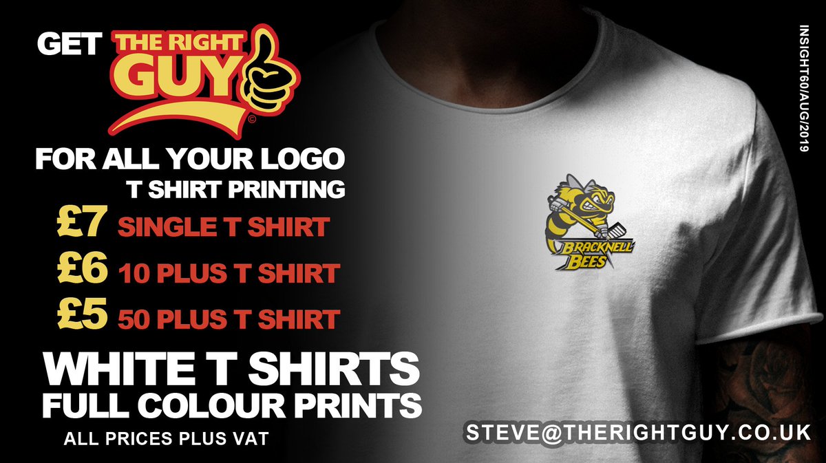 desirabilitee's tweet photo. Check out our great pricing for printed T shirts. We digitally print so offer free set up etc.
Give me a call and let us help you  Steve  07803606837 https://t.co/5NqeWtFpMT