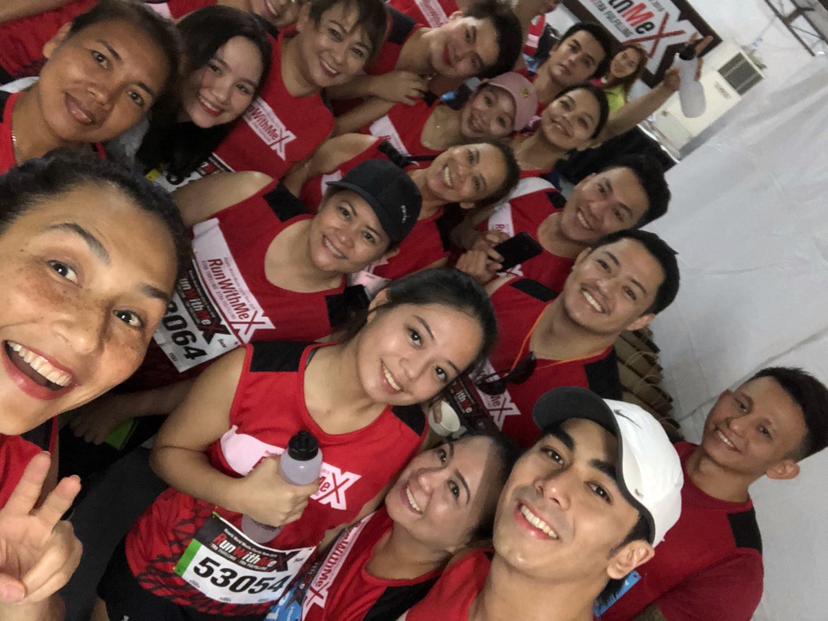 brunogabrielTV's tweet photo. Pleasure to have spent a morning with some amazing people and a beautiful sunrise. Glad to have helped some people with their opportunities too. Thanks for having us!! #RunWithMeX https://t.co/NCXW2kpXPk
