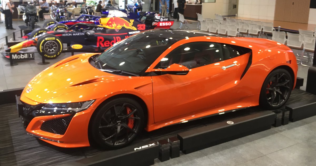 NSXはオレンジもやっぱり似合う✨✨#NSX#HondaNSX#Honda