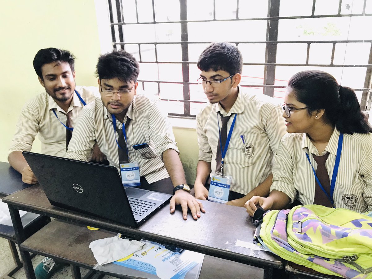 SohamDasgupta97's tweet photo. Brainstorming session in the Hackathon going on! @thinkagainlab 👨🏻💻👩🏻💻
#ThinkAgainLab
#SUMVN #KGS #SpaceAppsIndia #SpaceAppsChallenge #NSAC2k19 #Space #BeyondtheSpace https://t.co/K7DpC3XV1w