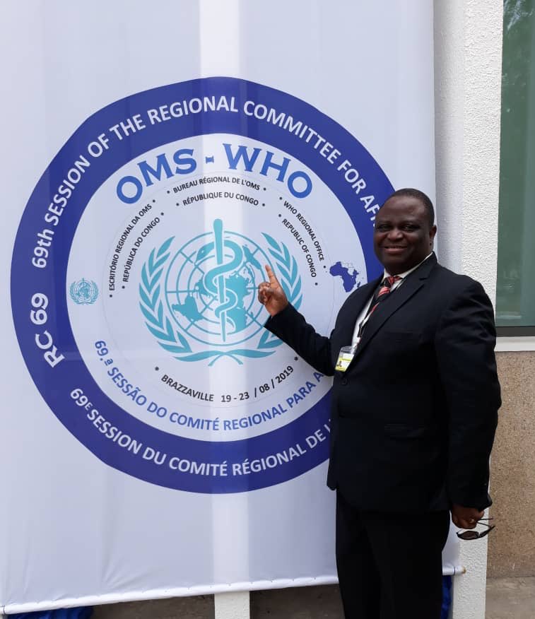 NCDCgov's tweet photo. Our Director of Health Emergency Preparedness & Response, @johnoladejo was part of @Fmohnigeria delegation, at the just concluded @WHOAFRO Regional Committee meeting.
We’re committed to contributing to regional #healthsecurity by strengthening national health systems.
#RC69AFRO https://t.co/rz7sKHEkOw