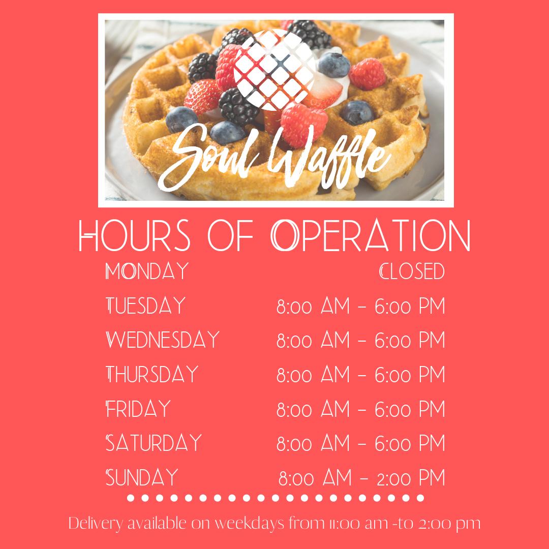 SoulWaffle13676's tweet image. We&apos;re Starting Fall Hours this week!  Help us get the word out, check out our Facebook Page for a share contest!

#SoulWaffle #FallHours #ShareContest #SUNYPotsdam #SUNYCanton #SLU #Clarkson #PotsdamNY #PotsdamProud