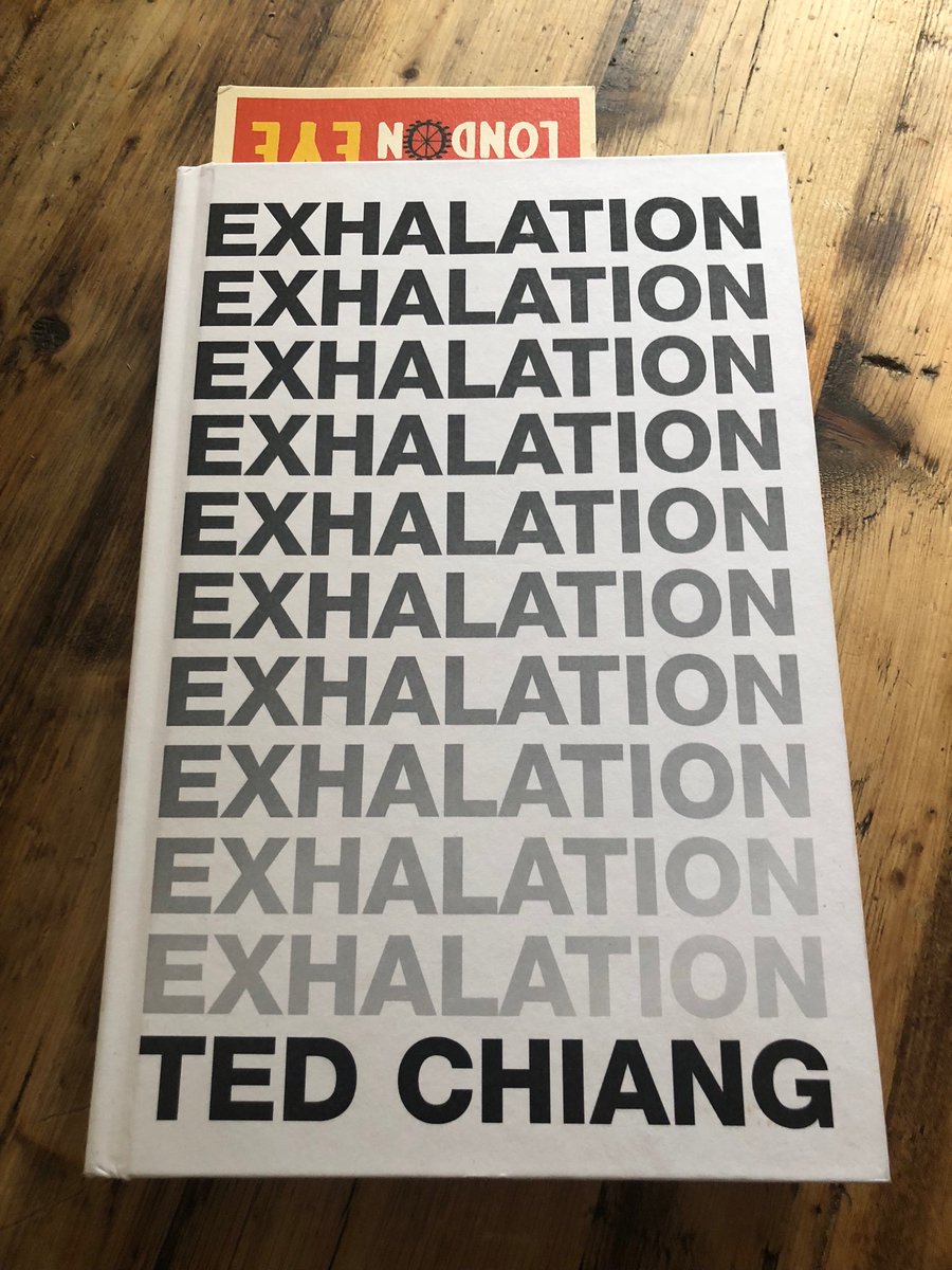 zcosini's tweet image. Ted Chiang’s new book is absolutely enthralling. Most of these elegant stories are built around ideas so potent that they could be extrapolated into entire novels. Thanks ⁦@RavindraM⁩. ⁦#Exhalation ⁦@PantherFist⁩