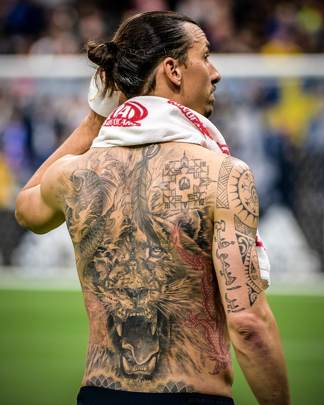 B/R Football on X: Ballers with tattoos on their back 💉 https