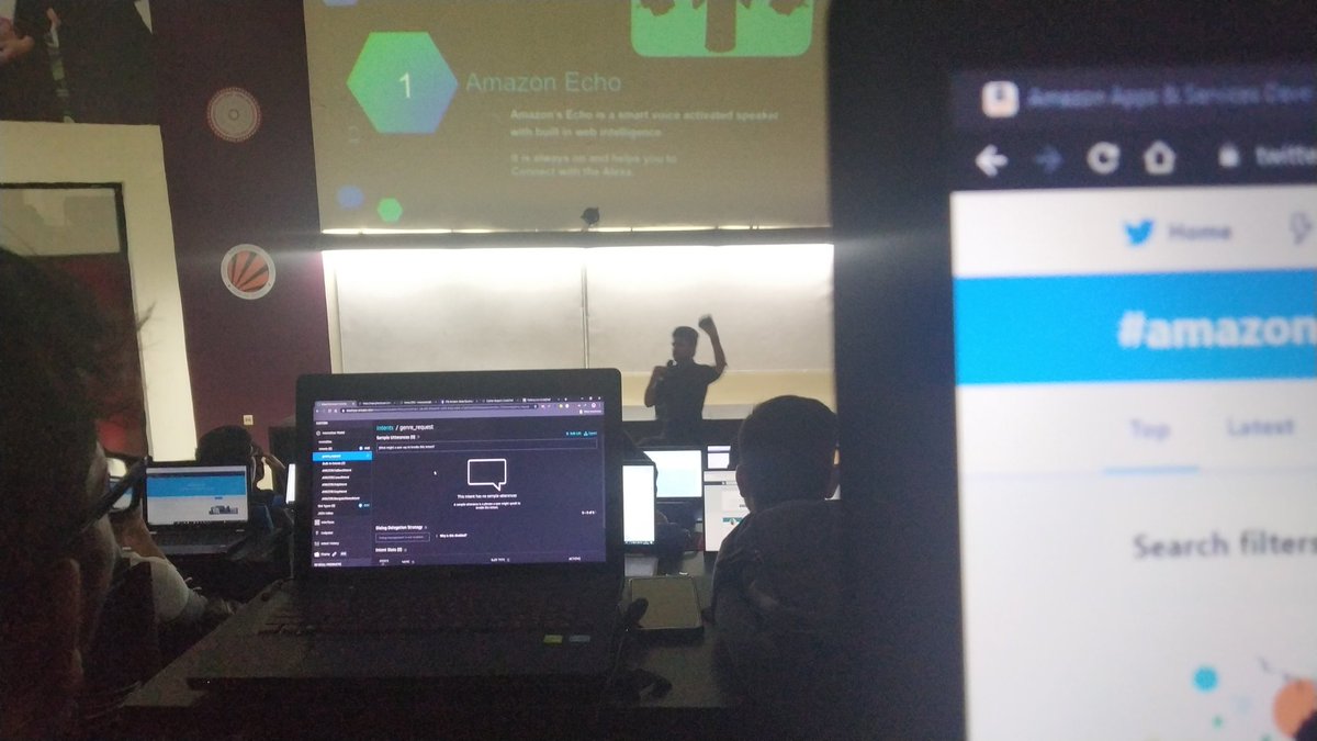 NikhilR31365639's tweet image. Alexa &quot;lets get started&quot; ! #amazondevs #VUI #amazonalexa #alexavoiceservices
@AlexadevsLpu #AlexadevsLpu