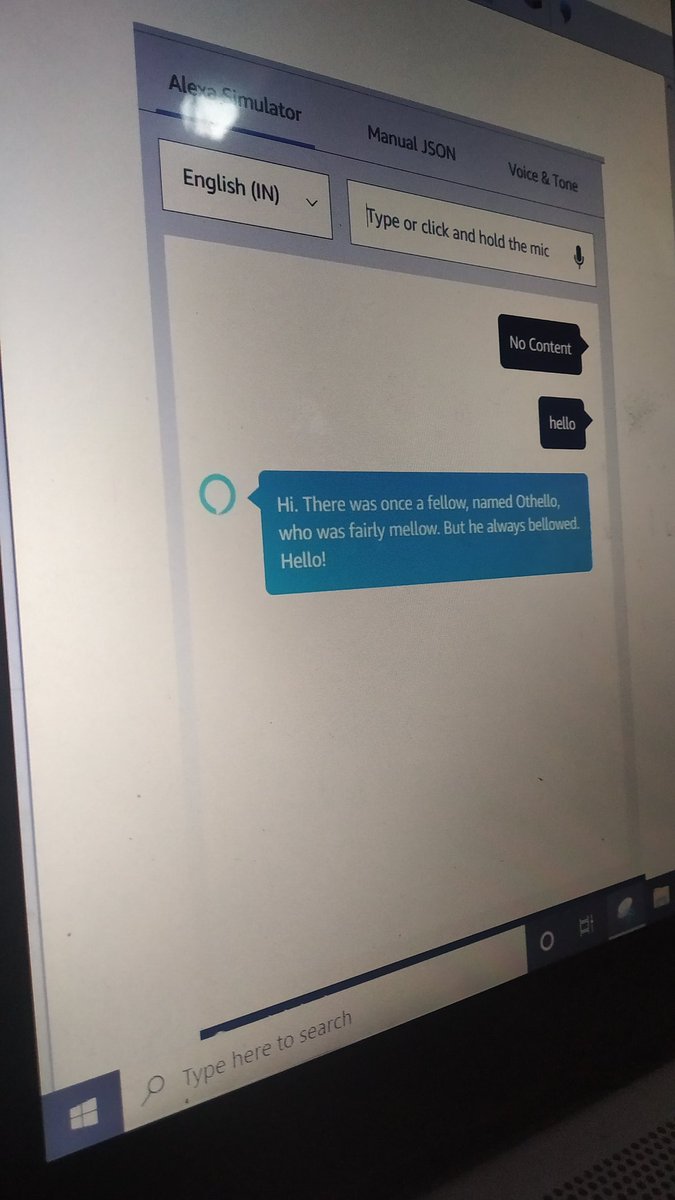 NikhilR31365639's tweet image. And here we get greetings from Alexa itself 😅 .. Hello🙏🏻🙌 #amazondevs @AlexadevsLpu  #AlexadevsLpu