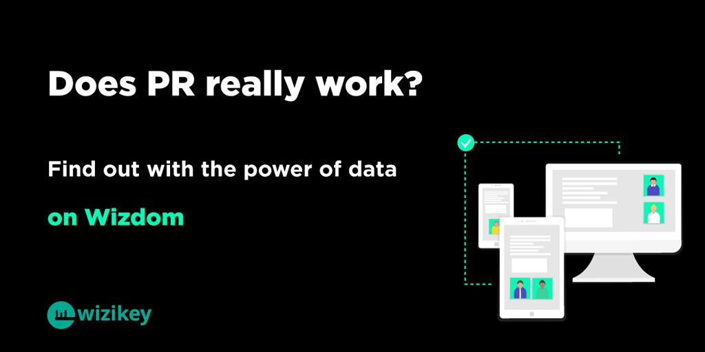 The data doesn’t lie. Get real #PR results in real-time with #Wizdom
#DatadrivenPR #comingtomorrow #StayTuned 

🔗wizikey.com
.
.
.
.
#SaaS #StartUps #DigitalMarketing #Analytics #Results #performancemarketing