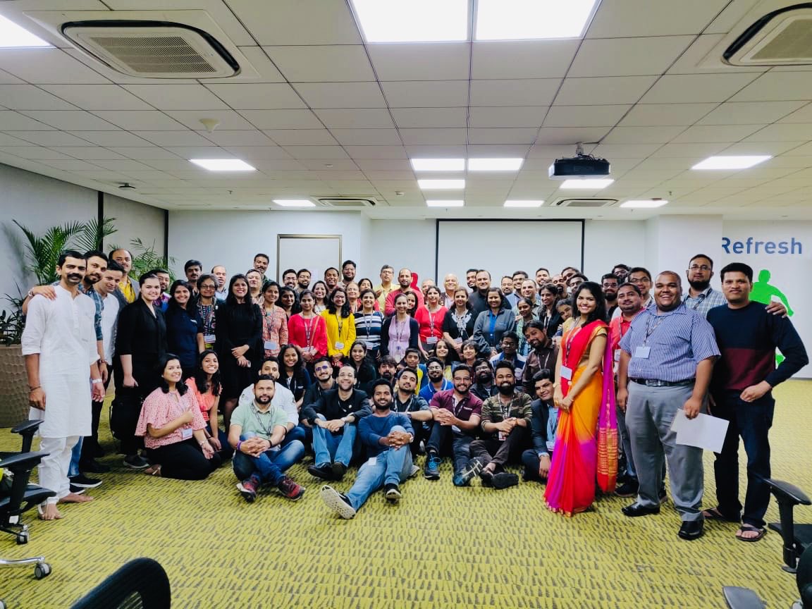 aanuragist's tweet photo. Toastmasters from @d98tm witnessed the live screening of #TICon2019 at @BMCSoftware Pune,India.
@Toastmasters 
#WCPS2019 https://t.co/l9ur2Myl13