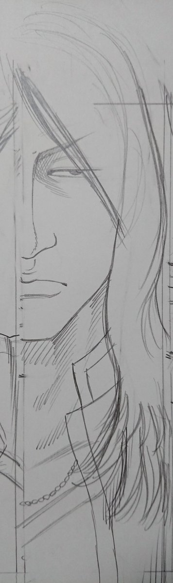 カラーの下書き
マルくん、未だに髭を書き忘れる(*_*)
担当さんに下書きチェックで言われて気づいた(^^;
イケメンに艶やかな男にと、意識してると髭を忘れちゃいます。髭が入ると少し男性ホルモンが増えますね(^_^)
#クローズ
#クローズ外伝鳳仙花
#クローズ外伝
#鳳仙花
#鳳仙