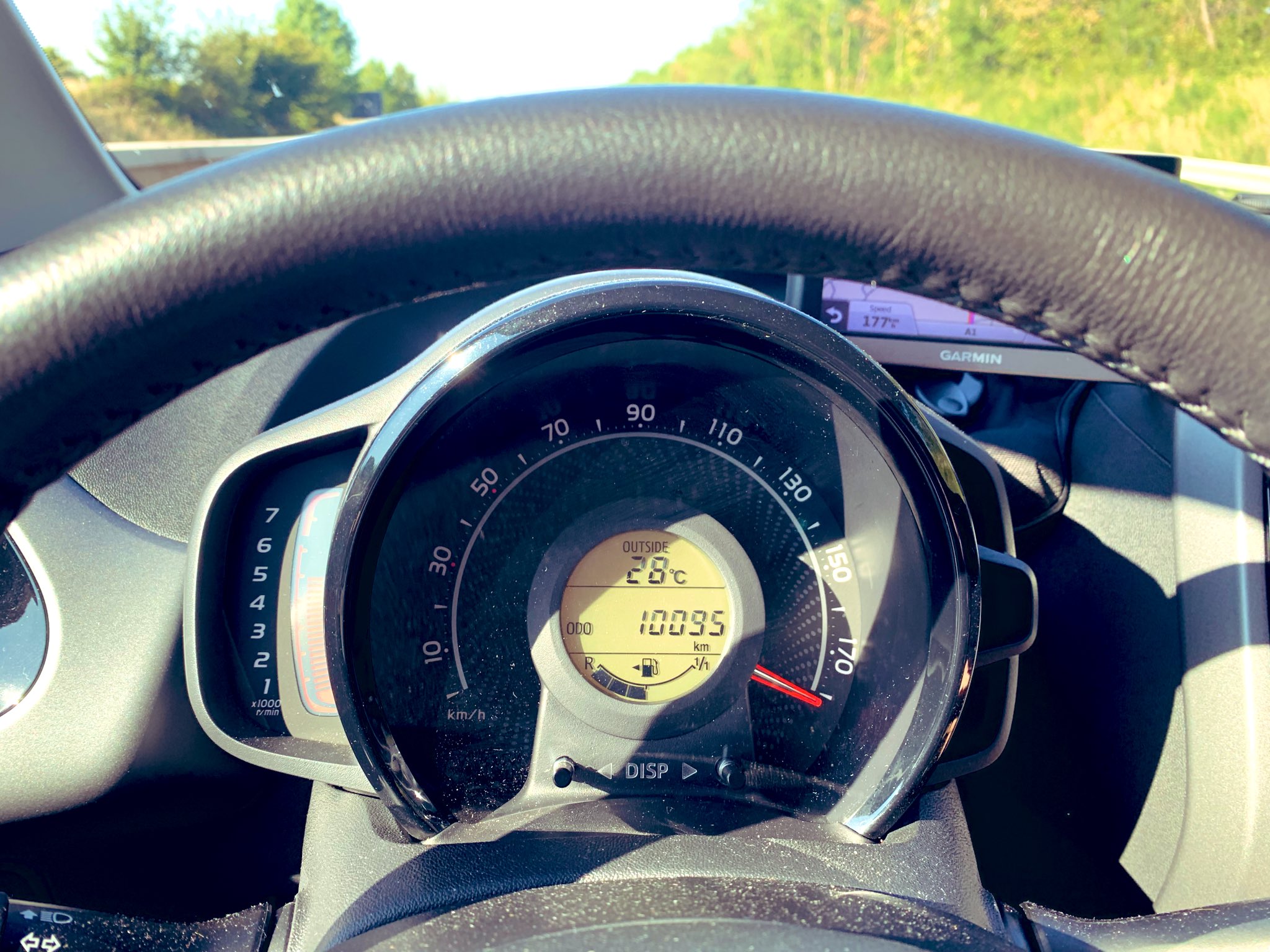 John Gibson on Twitter: "In case anyone is wondering, this is exactly the top speed a Toyota Aygo, downhill, with a tailwind... 😂 That's about km/h or 110 mp/h https://t.co/oBVyiL3lXF" /