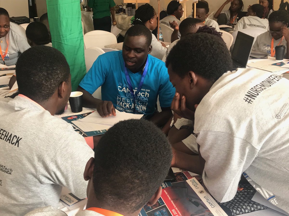 Engaged biomed engineering mentorship by Dr Johnes Obungoloch to spur ideas at #nursemidwifehack at MUST ⁦@CamtechUganda⁩ ⁦@CAMTechMGH⁩ ⁦@GlobalHealthMGH⁩