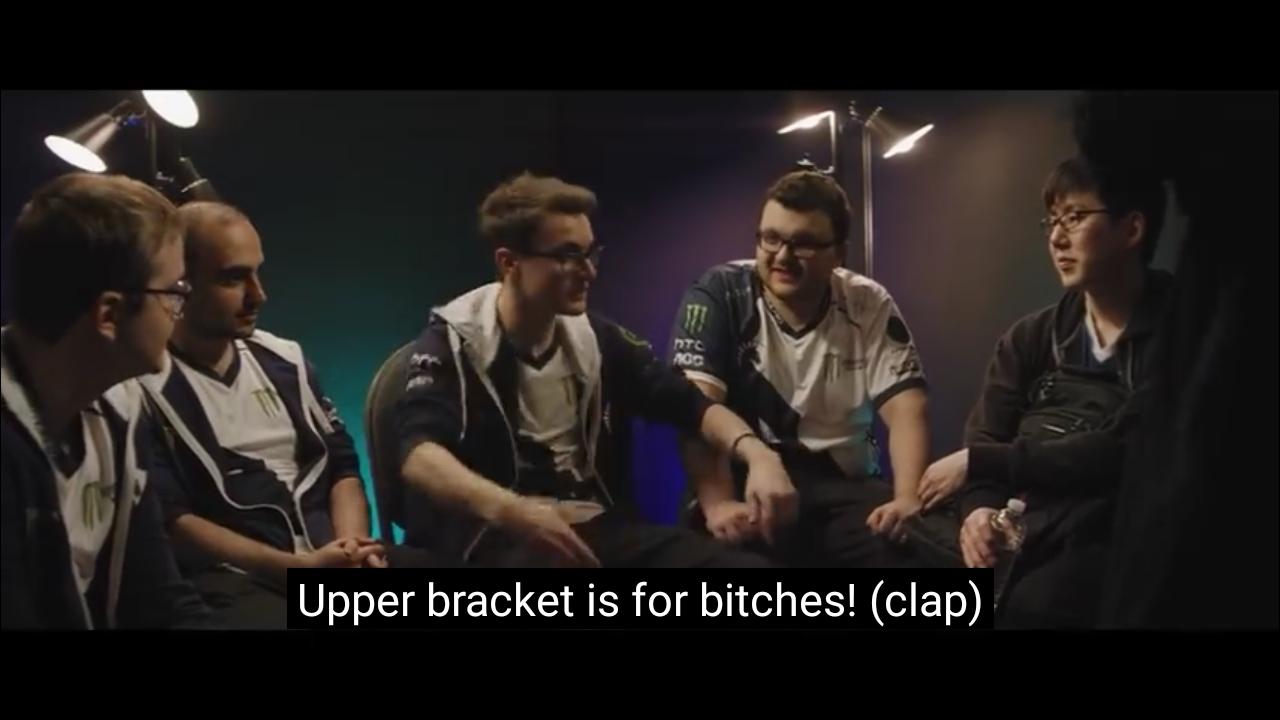 Reddit Dota 2 on Twitter: "Upper Bracket for bitches https://t.co/zEUag8MtkO #dota2… "