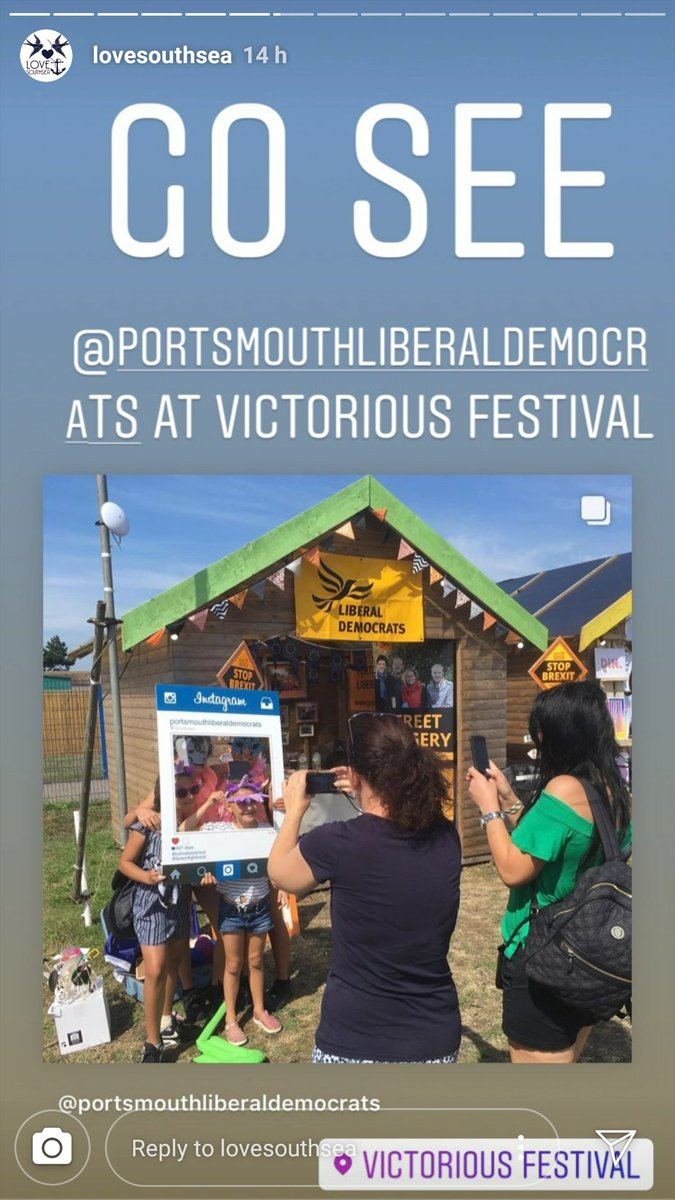 PeterBrook4's tweet photo. Go see @portsmouthld #stopbrexit  cabin @VictoriousFest by #AmpStage close to @watkinsandfaux @LoveSouthseaUK #Portsmouth https://t.co/gDF8kzXsnB