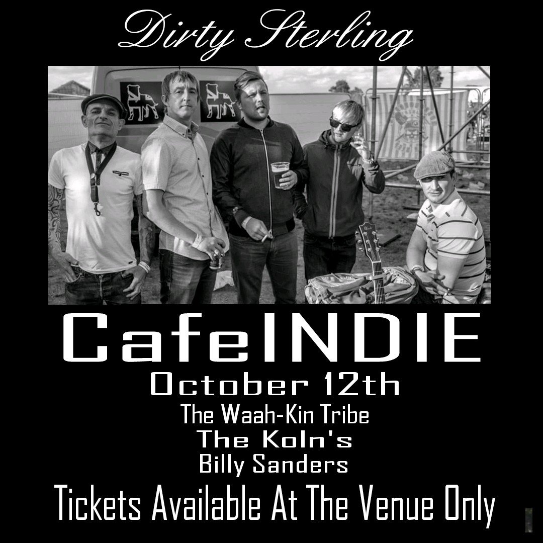 Tickets available at the venue for this beast of a #gig, our last one for a long time so get involved <a href="/CafeINDIE______/">EliZ</a>