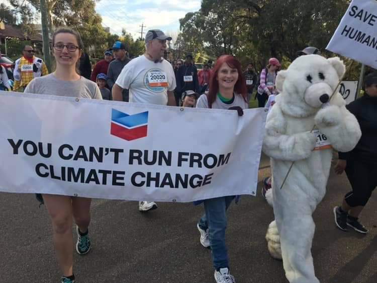 ConservationWA's tweet photo. Some of the #Perth #WA #climatechange action in the #PerthCitytoSurf #wanews #perthnews #wapol #auspol #wewantactiononclimate #climate https://t.co/thGiV8OMym