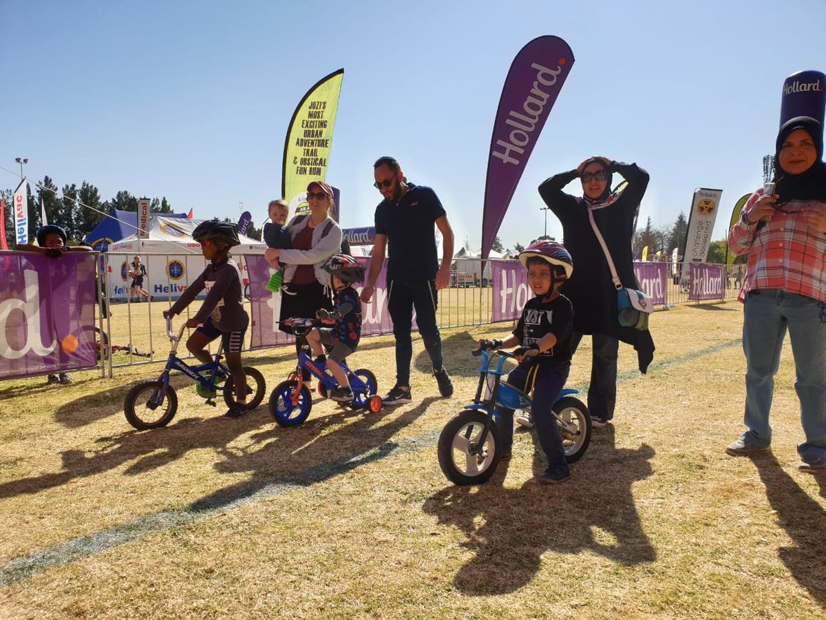 You're never to young or old to cycle. Go little ones! #HollardJURA2019