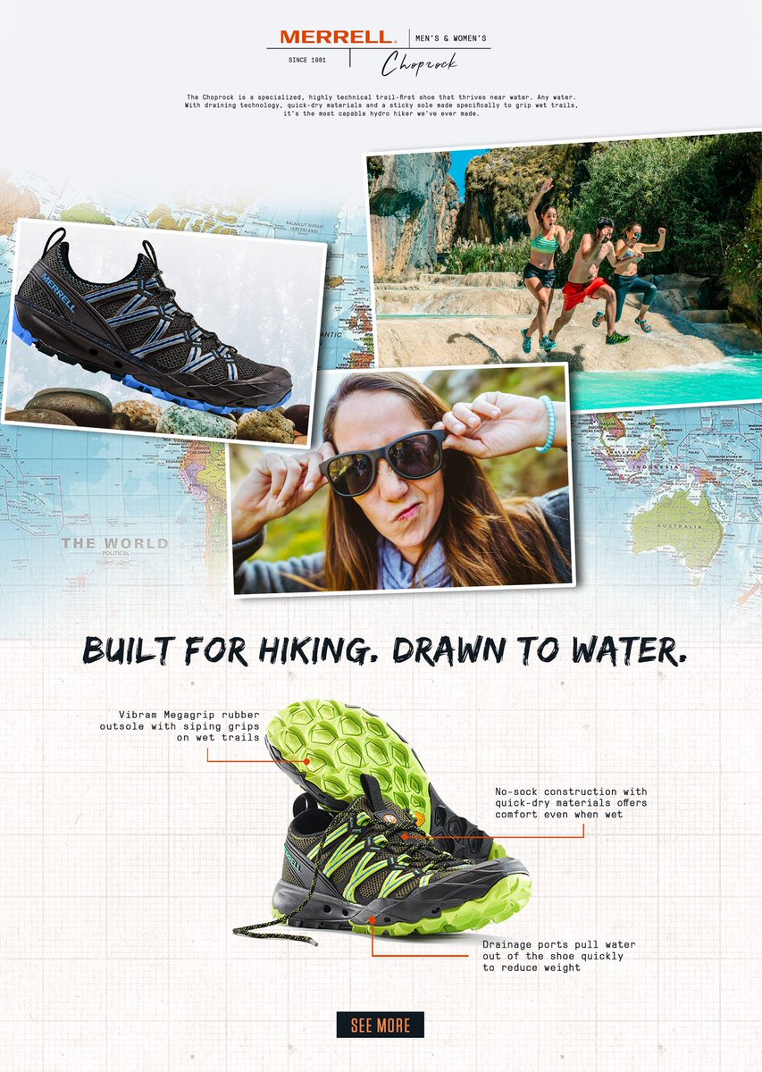 TeamRealTV's tweet photo. Built for hiking. Drawn to water.
James wears the CHOPROCK
Order yours online @LazadaPH. Just search for Merrell LazMall Flagship Store.
#JaDineForLazada #LazadaPH #JamesForMerrell
SilverPlay Careless -Raye https://t.co/FN9F07mzsu