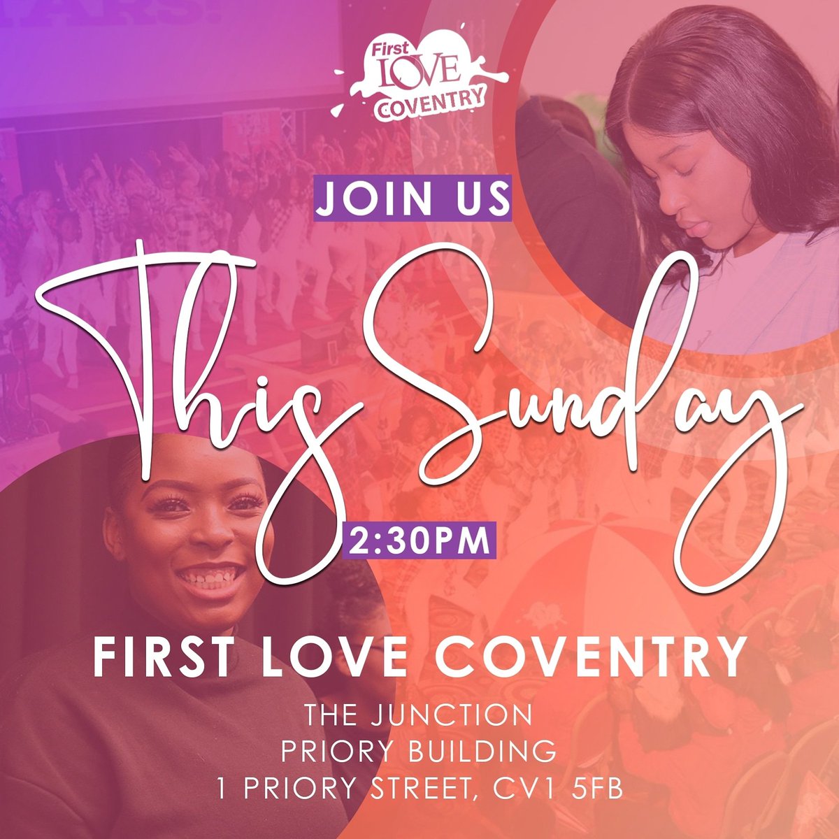 FirstloveCov's tweet photo. Come along and be blessed! See you soon!! 🎉🤩✨ https://t.co/J8HudhcuHj