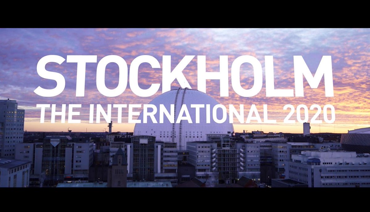joinDOTA's tweet photo. TI10 will be held in Stockholm, Sweden! 🙌 #TI9 https://t.co/qycWcIkrg0
