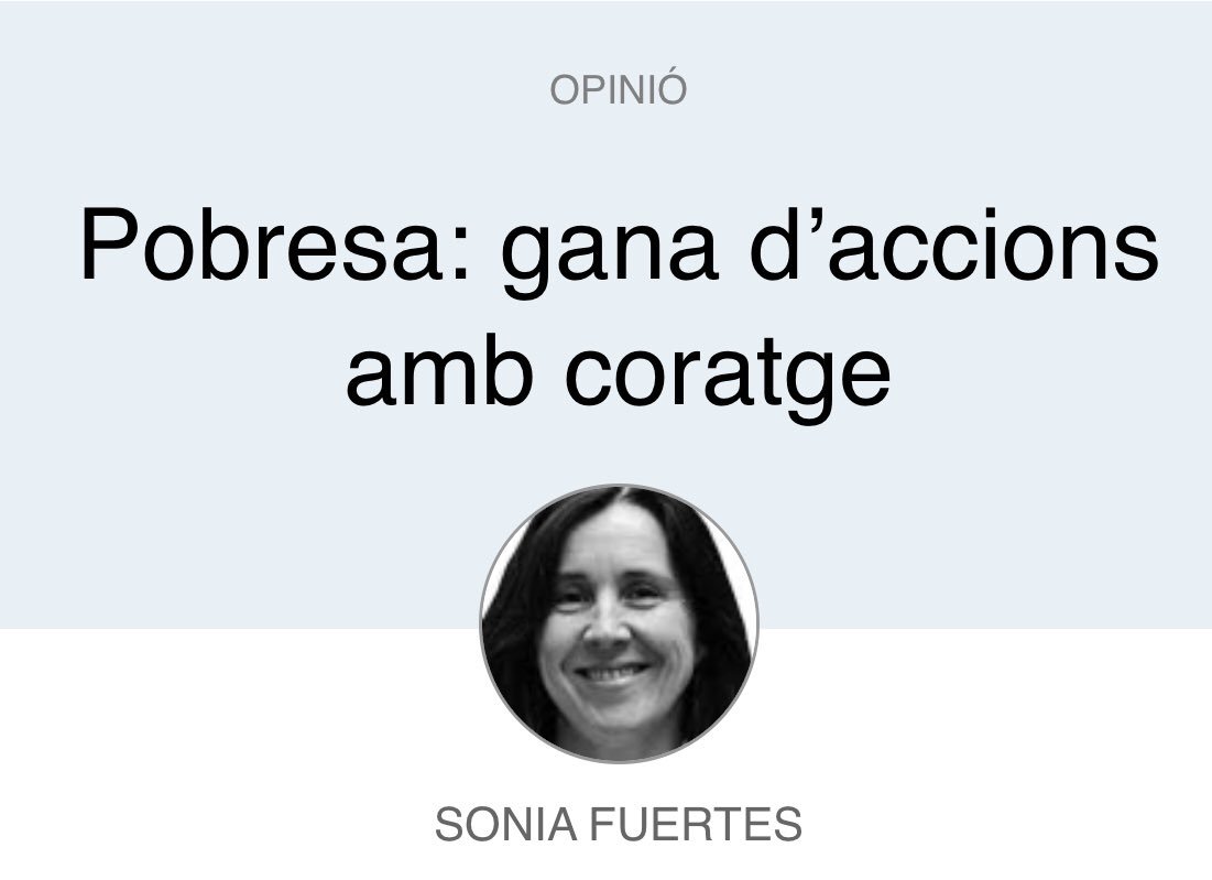 Soniafor's tweet photo. La #pobresa no guarda relació amb característiques personals, és conseqüència d’un model injust. #poverty #inequality #SocialJustice #pobreza #rights https://t.co/0OS8xtOJE3 https://t.co/X0FxN28iPA