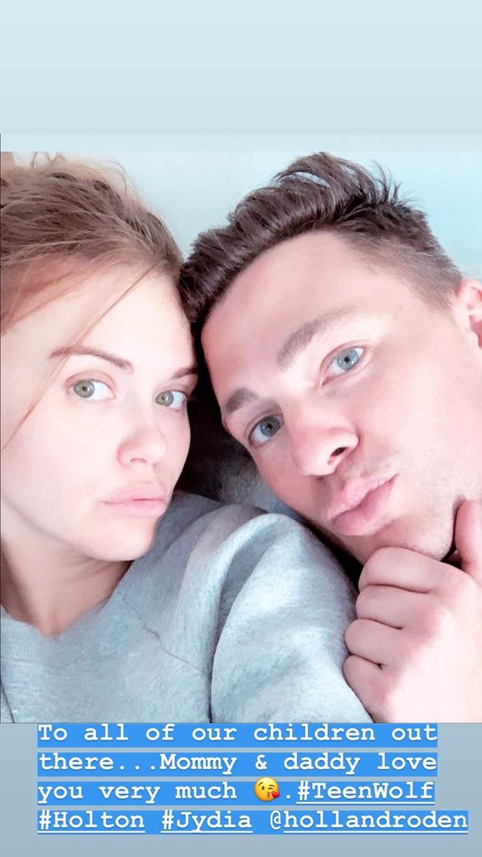 witchymunson's tweet photo. holland and colton omg my beautiful parents 🥺🥺🤧🤧 this gave me so many FEELS #jydia #teenwolf https://t.co/RuQtXeONPO