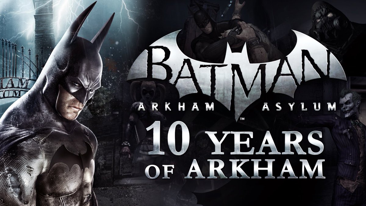 Batman: Arkham Asylum вышла 10 лет назад