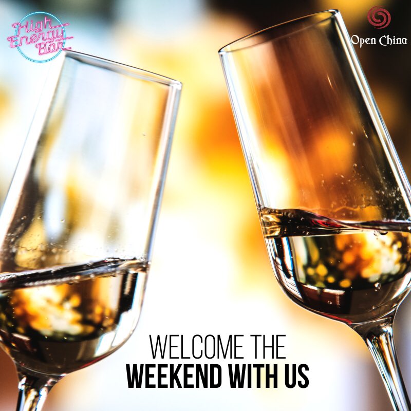 Clink those glasses to celebrate the weekend.
.
.
#highenergybar #openchina #drinks #nightlife #alcohol #beer #bar #cocktails #party #drink #whiskey #vodka #gin #cocktail #whisky #drinking #wine #liquor #rum #fun #booze #drunk #mixology #bourbon #distillery #drinkstagram