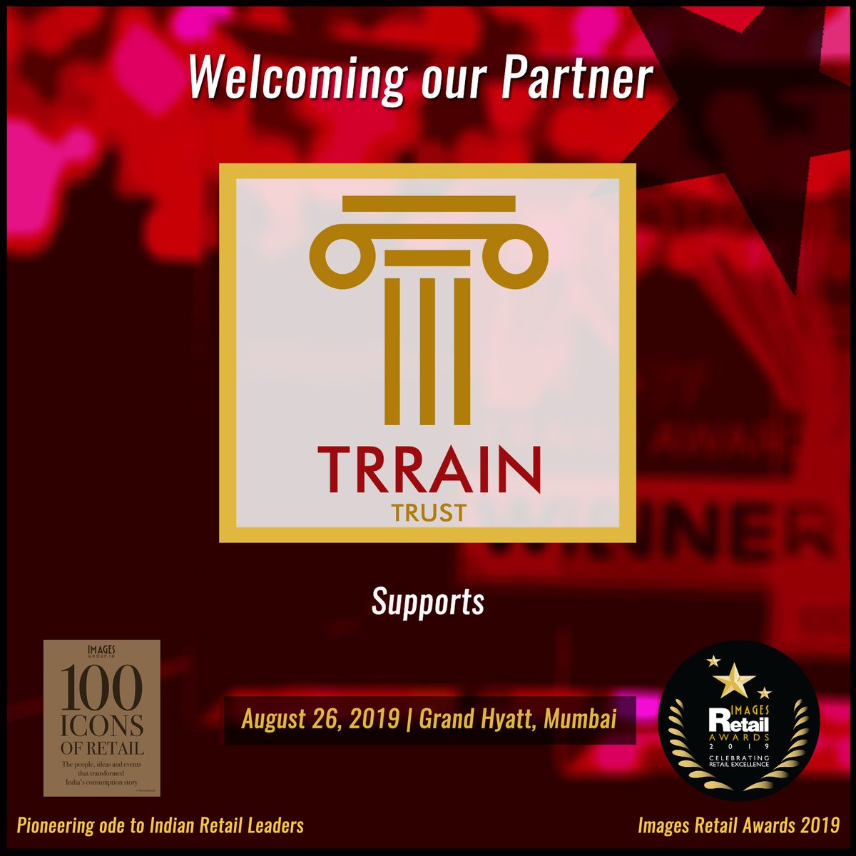 Images_IRA's tweet photo. Welcoming our partner Urban Square, Vegas &amp; TRRAIN-Trust for Retailers and Retail Associates of India. 
#RetailGazing #retail #retailrecognition #retailing #retailexperience #retailinnovation #retailexcellence #success #Business #eventpartner #AwardPartner #booklaunchpartner https://t.co/YLlMoTZDAG
