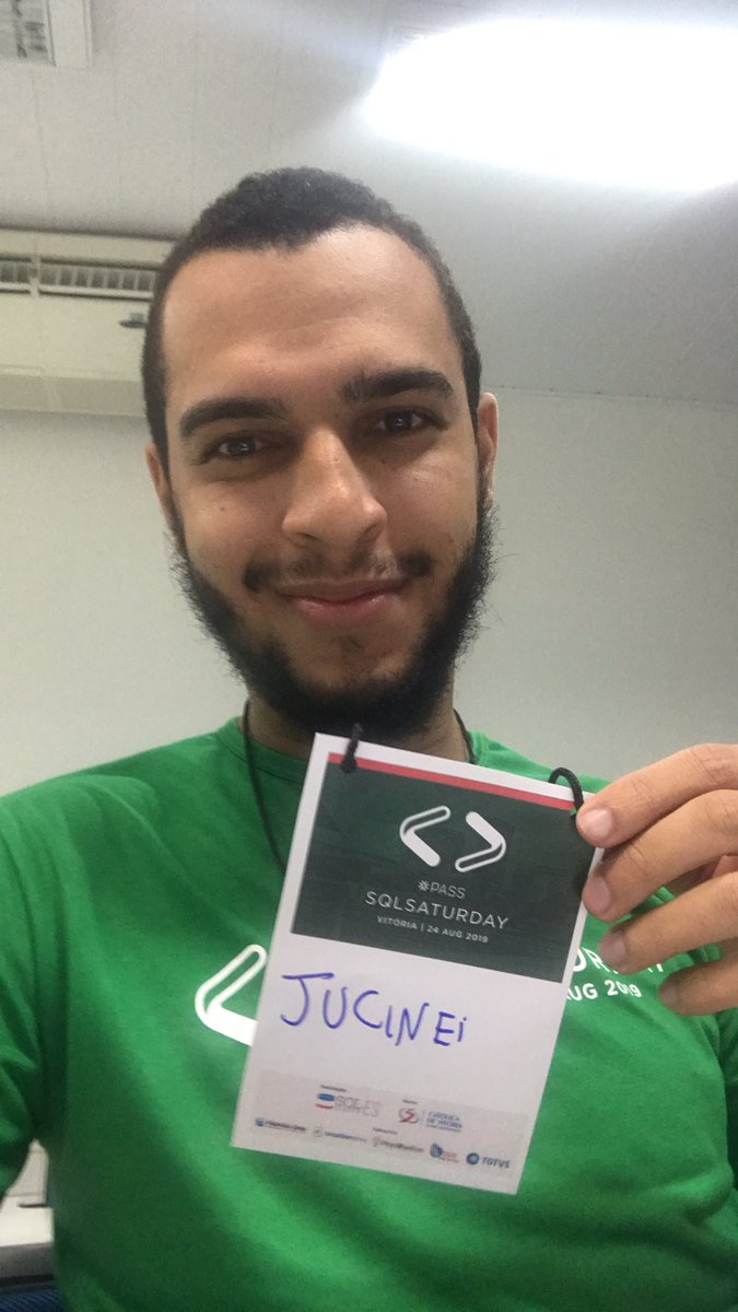 jucinei's tweet photo. Hoje foi um dia รญmpar. Palestrei no primeiro SQl Saturday do Espรญrito Santo. #sqlsat900 Mobile DevOps com AppCenter #mvpreconnect #xamarin #appcenter https://t.co/yvHtWwV1q1