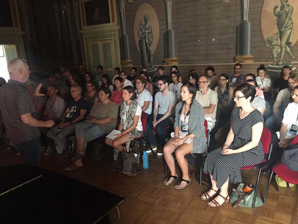 Peder Karlsson - <a href="/peddan/">Peder Karlsson</a> - is talking about...
Body awareness and contemplative practise
#vocalmenteacademy #vocalmente19 #vocalmentefestival #vocalmente