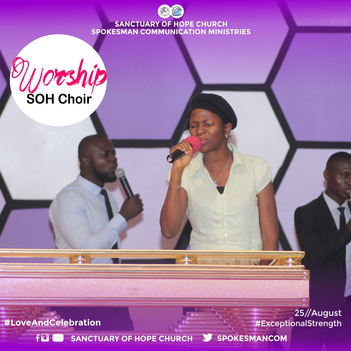 spokesmancom's tweet photo. #Worship
♫...Your love is kind
Your love is patient
You fill my heart
With so much peace and joy
You're amazing...♫
@revgregerhabor
#ExceptionalStrength
#ExceptionalLiving
#SOHChurch
#SundayMorning
#SundayService https://t.co/kk7GTeTDDL