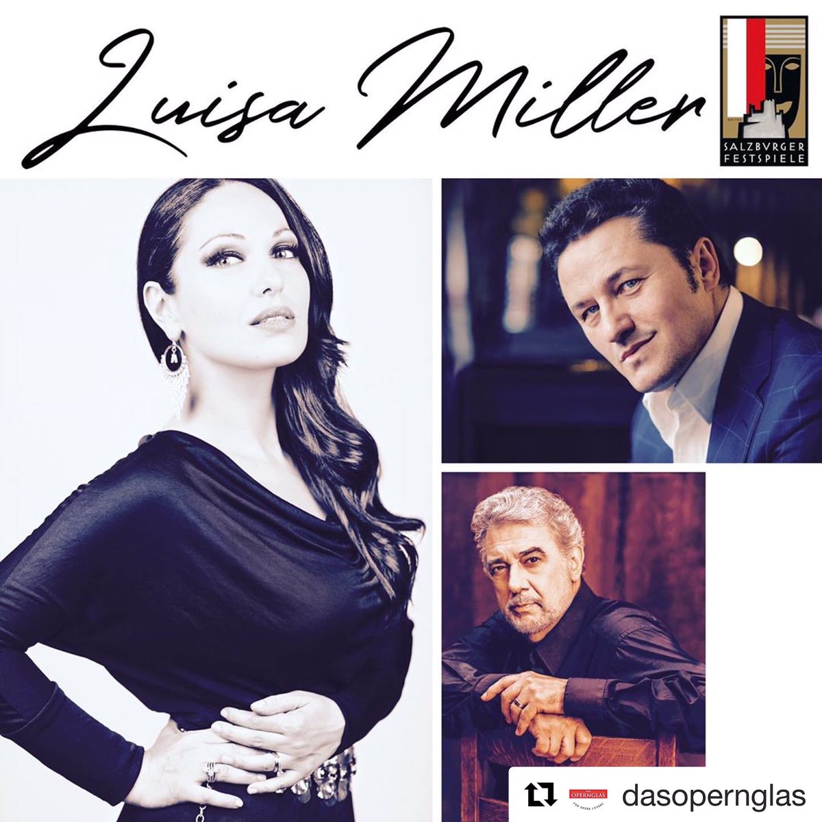 Today we have the opening of our #LuisaMiller at #SalzburgFestival and i’m soo looking forward 💖 See you all there💖 @placido_domingo @piotrbeczala @salzburgerfestspiele #NinoMachaidze #SalzburgFestspiele #Salzburg #Verdi #PlacidoDomingo #JamesConlon #PiotrBeczala @JamesJConlon