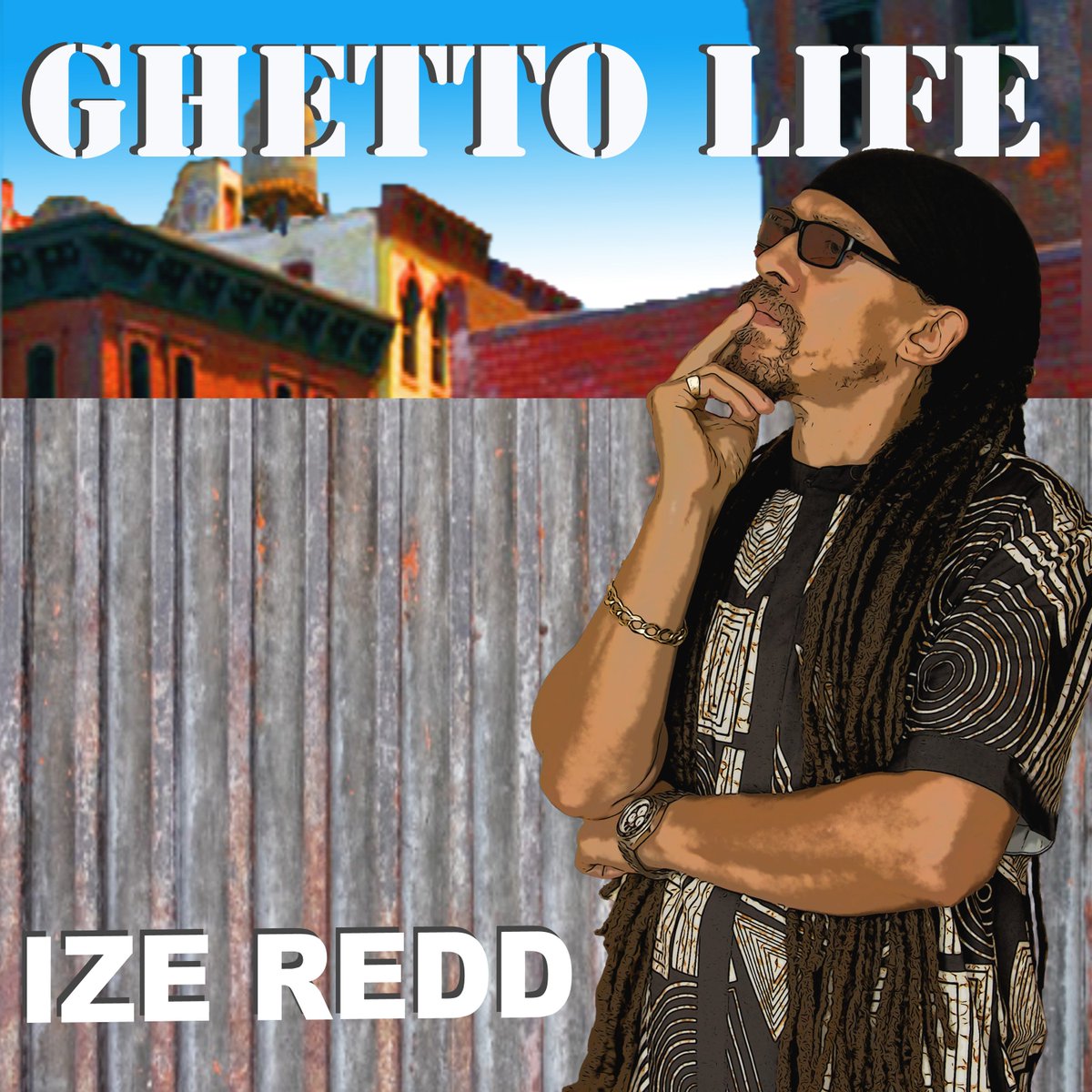 ize_redd's tweet photo. Artwork for soon-to-be-available track, Ghetto Life. 
#garveysghost #izeredd #852recordings #tonybravo #ashantiselah #ghettolife https://t.co/keN0kgzrgj
