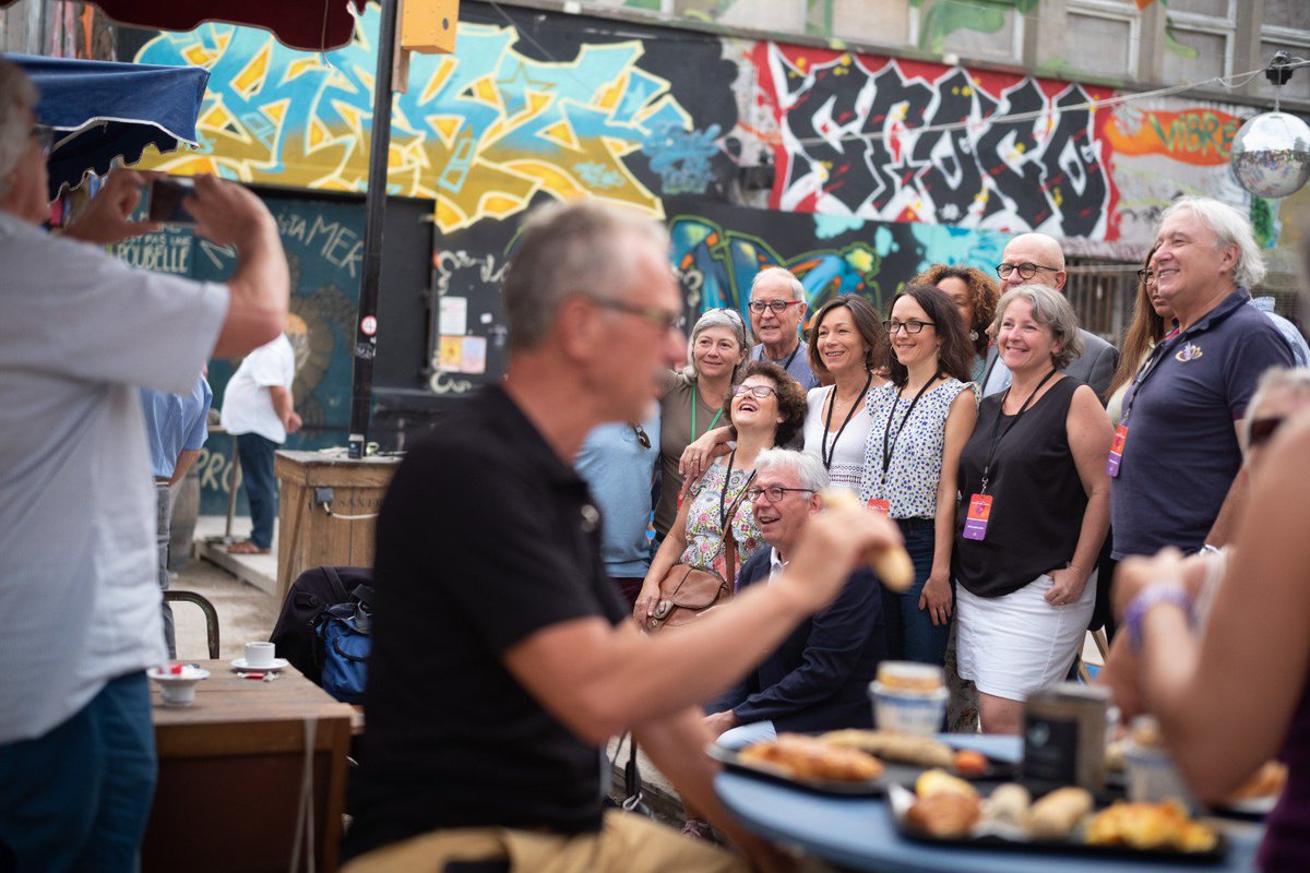 Beaucoup de monde au brunch militant ce matin, #CamPuS19 se clôture de la meilleure des façons 👌🏼