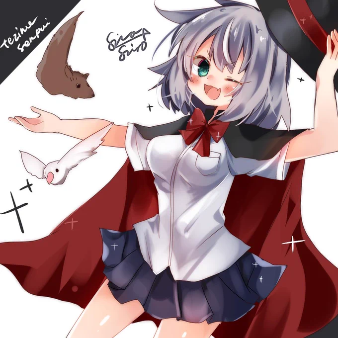 てじなぱいせんらくがき
#手品先輩 