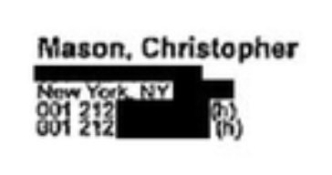 Before the cock crows thrice ... Nope, didn't really know the guy!Christopher Mason is one of several at pains to distance himself from Epstein and his long-time friend Ghislaine. https://amp.miamiherald.com/news/state/florida/article234312632.html https://www.christopher-mason.com/ 