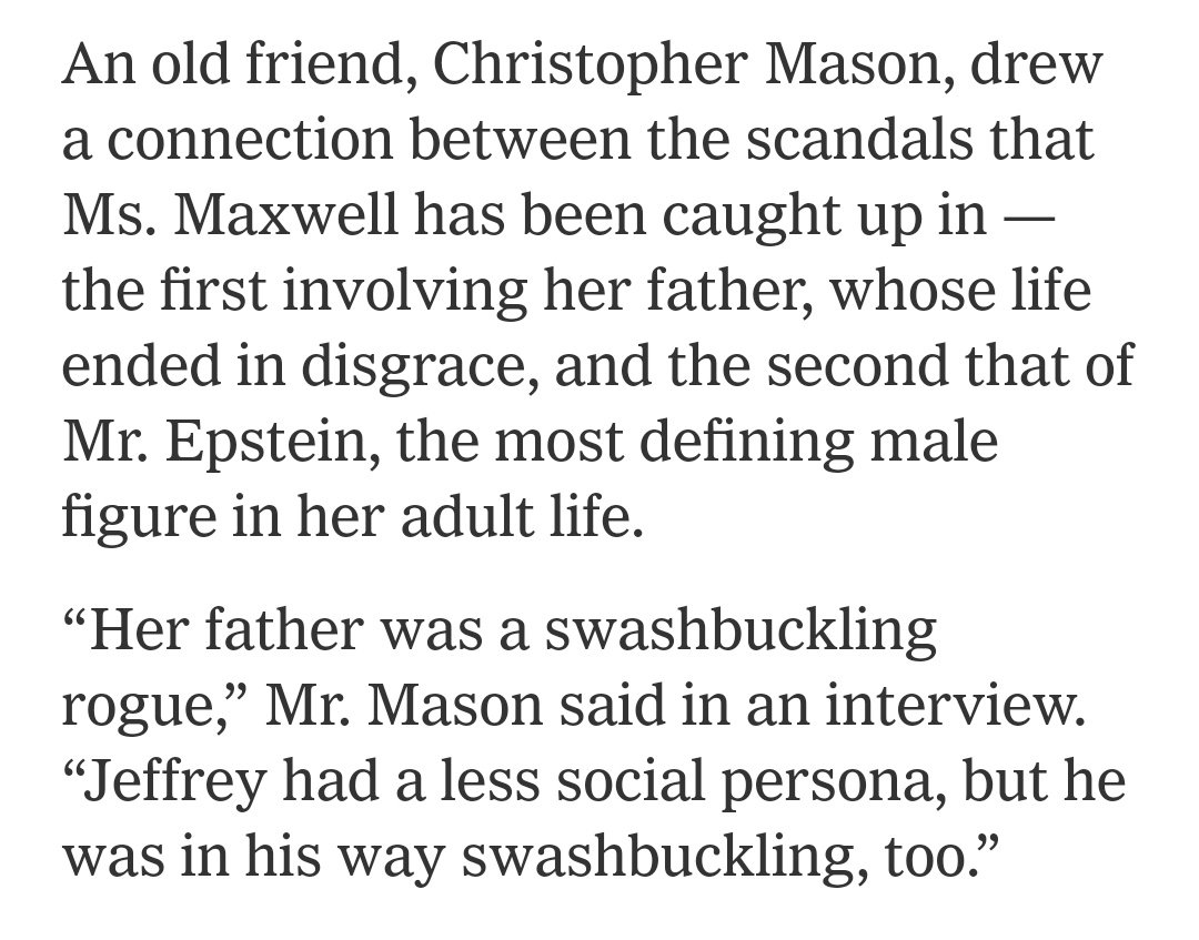Before the cock crows thrice ... Nope, didn't really know the guy!Christopher Mason is one of several at pains to distance himself from Epstein and his long-time friend Ghislaine. https://amp.miamiherald.com/news/state/florida/article234312632.html https://www.christopher-mason.com/&nbsp;