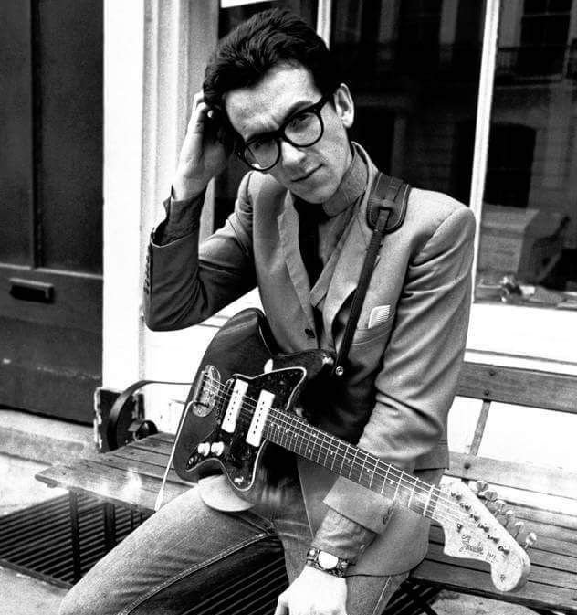 Happy Birthday to singer songwriter Elvis Costello, born on this day in Paddington, London in 1954.   
