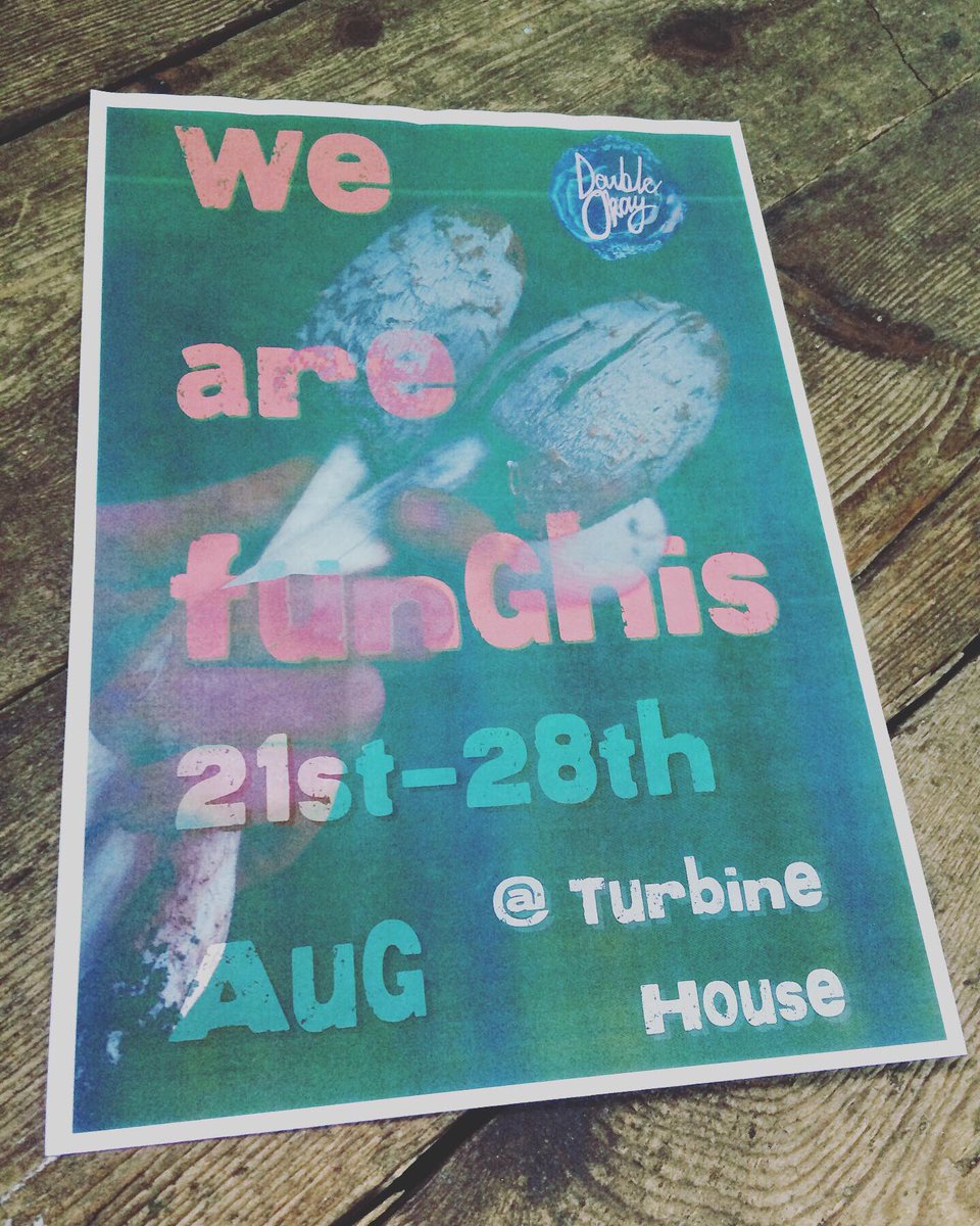 wearestash's tweet image. ‘We Are Funghis’ - our own @GKField and @doubleokaygroup friends have an exhibition at Blake’s Locke until Wed.